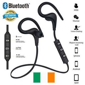 אוזניות Bluetooth אלחוטיות משחקי אוזניות ספורט לאייפון סמסונג אוזניות